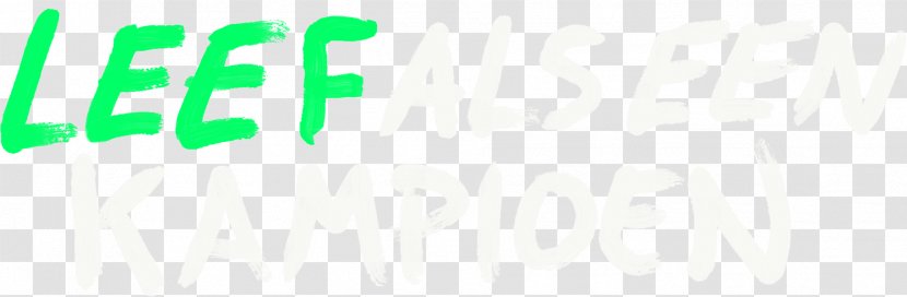Logo Brand Green Font - Closeup - Energy Transparent PNG