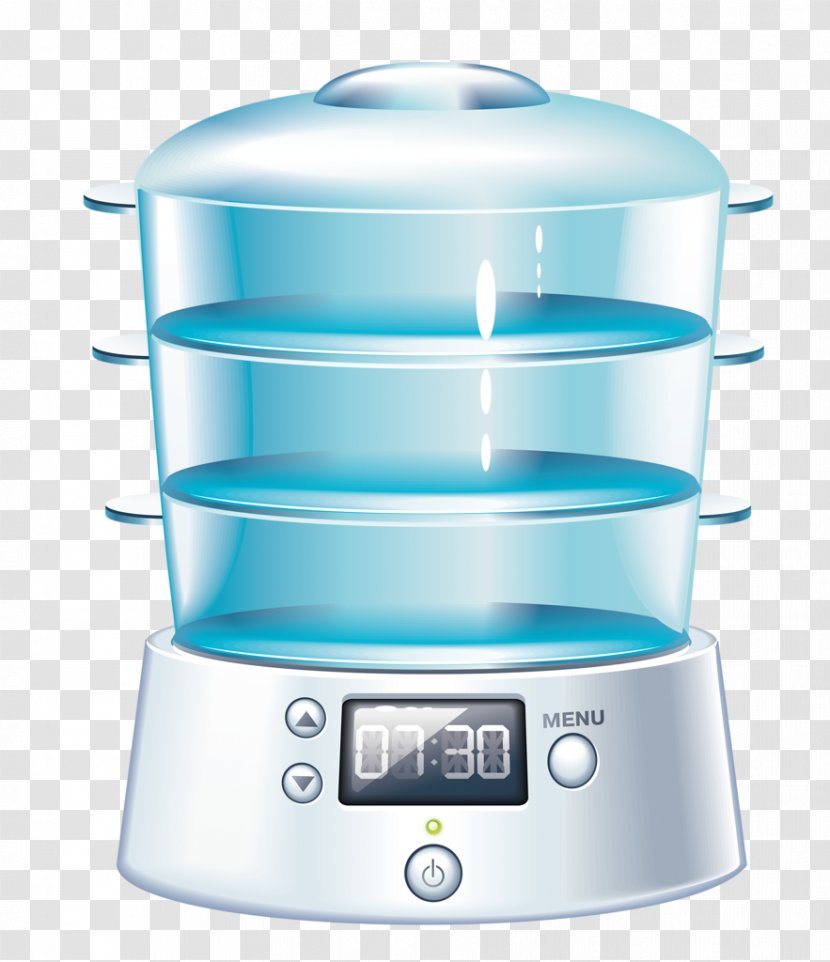 Home Appliance Kitchen Clip Art Blender Vector Graphics - Food Processor - Steam Cooker Transparent PNG