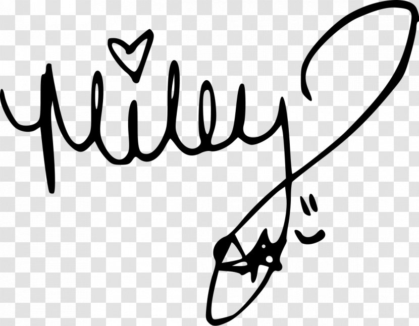 Miley Stewart Autograph Singer-songwriter - Tree - Actor Transparent PNG