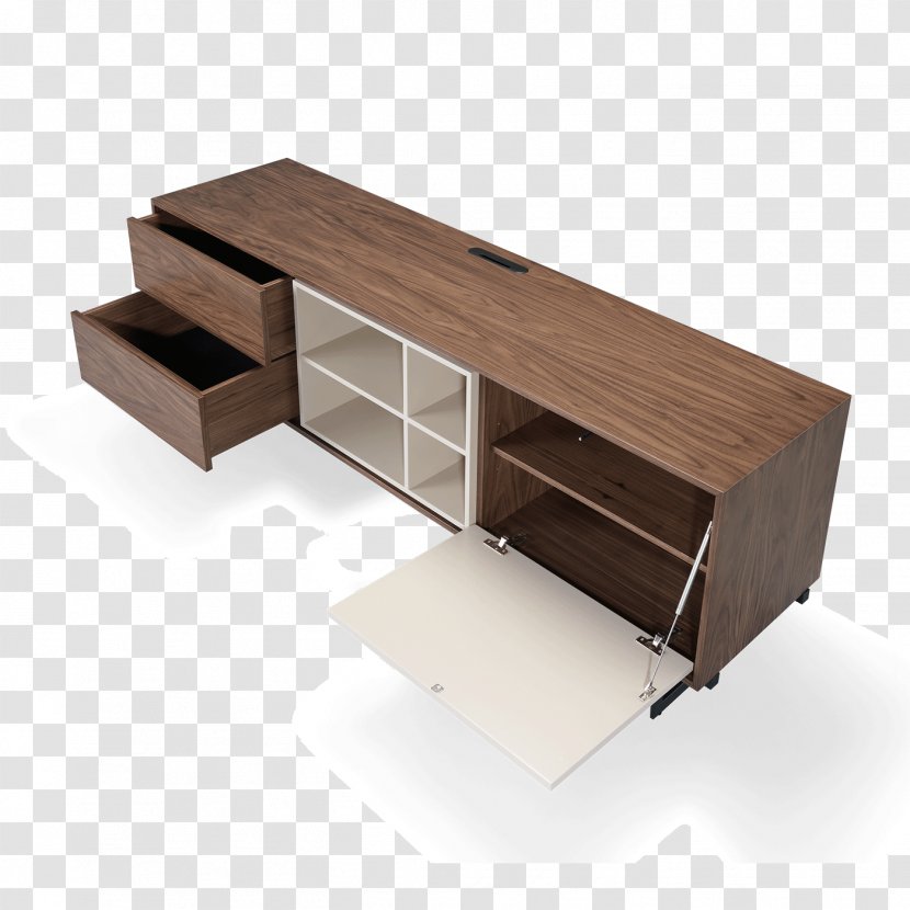 Furniture Television Bench Desk Design - Wood - Estante Virtual Transparent PNG