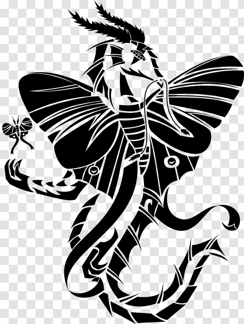Butterfly Luna Moth Tattoo Art Transparent PNG