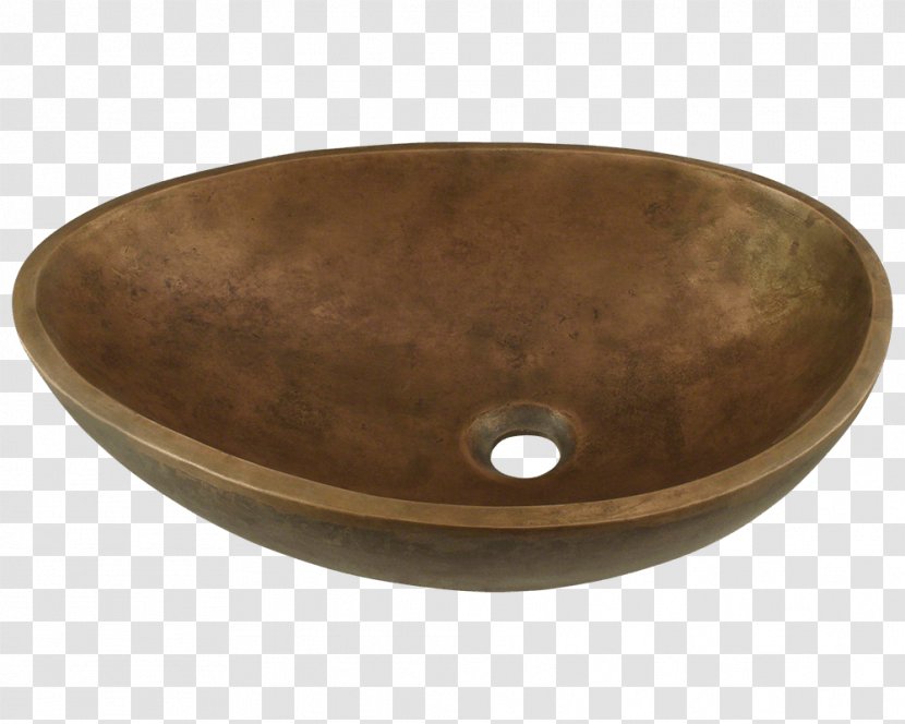 Bowl Sink Plumbing Fixtures Bathroom Bronze - Copper Kitchenware Transparent PNG
