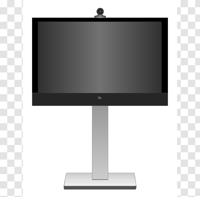 Computer Monitors Cisco Systems Remote Presence Network Diagram Clip Art - Technology - CallManager Cliparts Transparent PNG