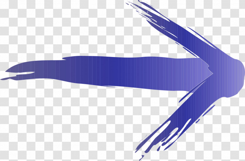 Purple Violet Electric Blue Bird Transparent PNG