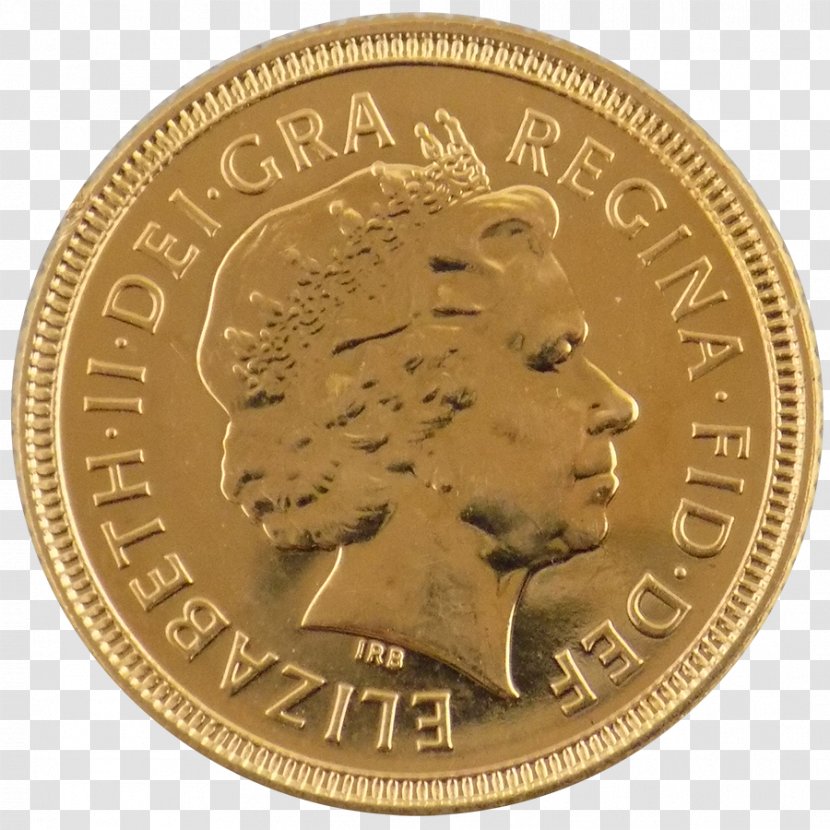 Coin Gold Farthing Penny Pound Sterling - Shilling Transparent PNG