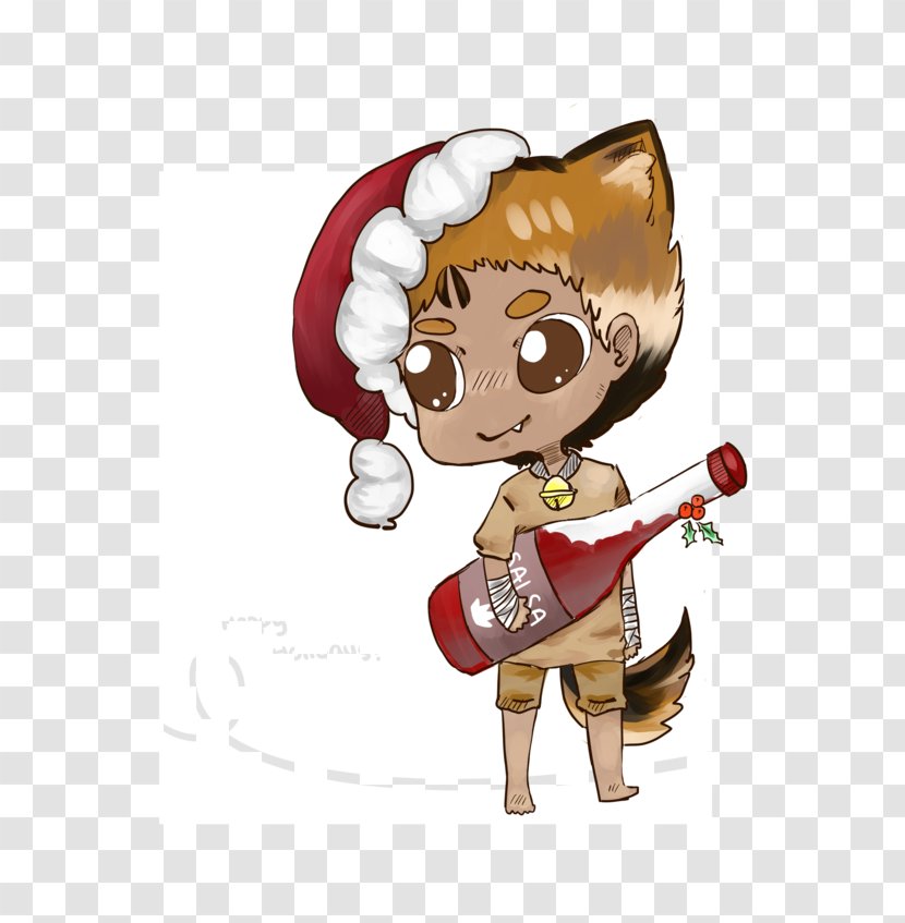 Santa Claus Vertebrate Christmas Ornament Cartoon - Watercolor Transparent PNG