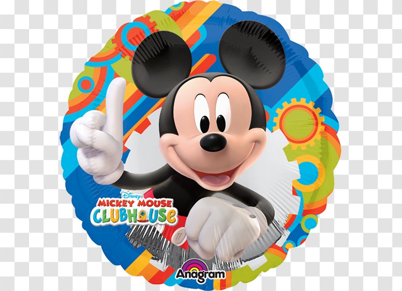 Mickey Mouse Minnie Donald Duck Balloon Party - Children S Transparent PNG