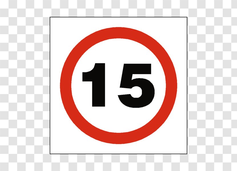 Radar Speed Sign Limit Traffic - Number - 5 Transparent PNG