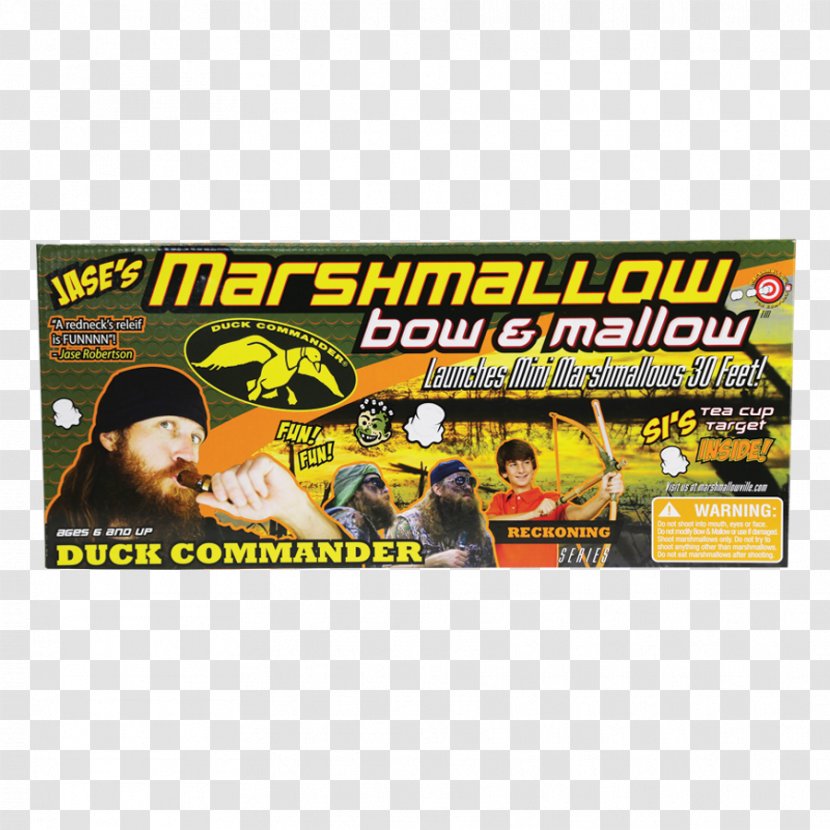 Brand Duck Commander Marshmallow - Jase Robertson Transparent PNG
