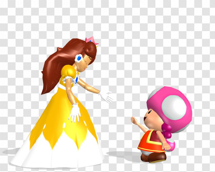 Princess Daisy Peach Luigi Toad Paper Mario - Character Transparent PNG