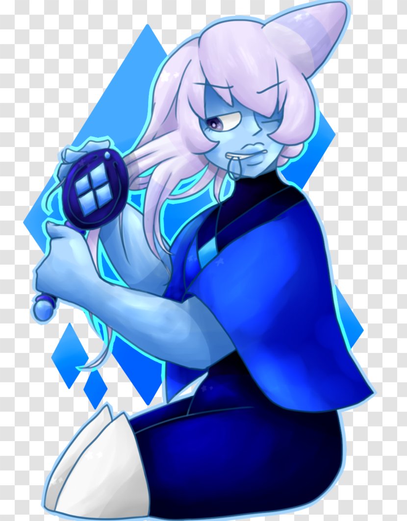 Agate Gemstone Blue Fan Art Pink Diamond - Frame Transparent PNG