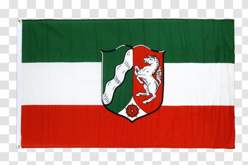 Flag Of North Rhine-Westphalia Fahne States Germany - National Transparent PNG