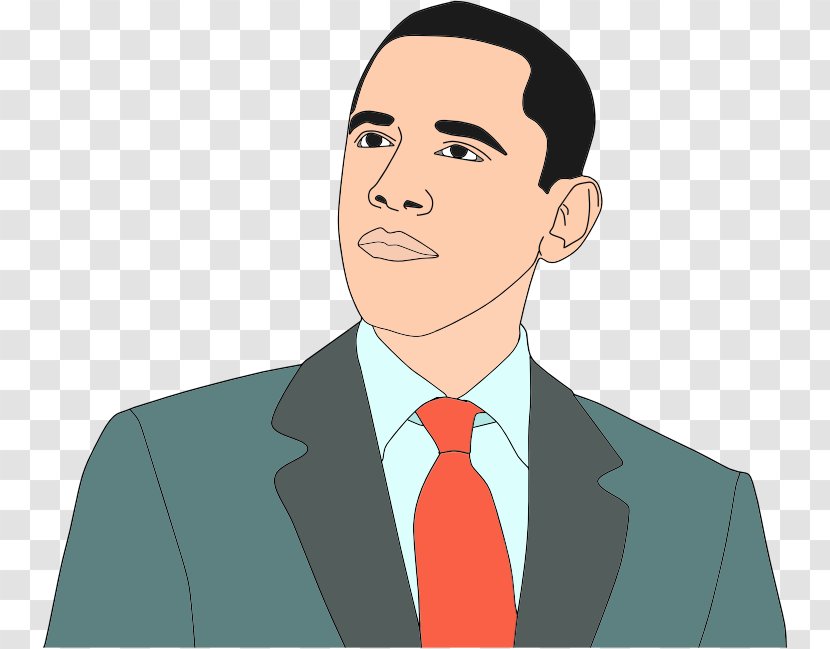 Barack Obama United States Clip Art - Neck - Cliparts Transparent PNG