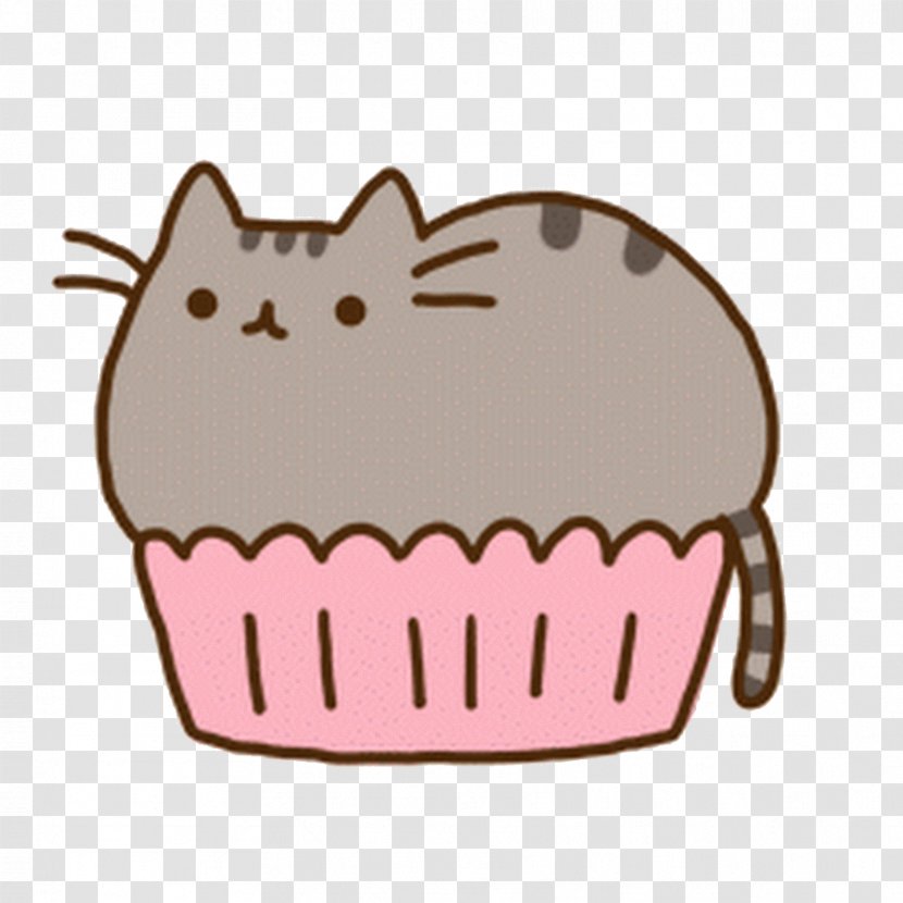 Cat Cupcake Pusheen GIF Image - Gfycat Transparent PNG