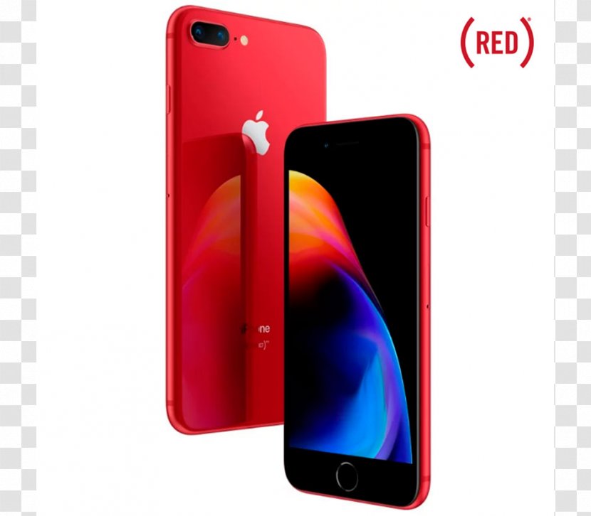 Apple IPhone 8 Plus - Mobile Phone Case - 64 GB(PRODUCT) REDUnlockedCDMA/GSM Product RedApple Transparent PNG