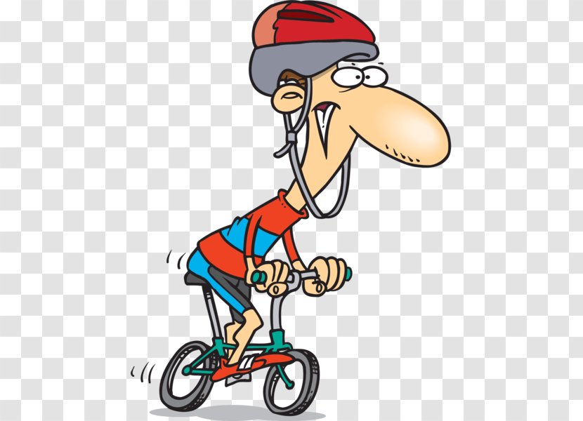 Clip Art Cycling Bicycle Image Cartoon - Sports Equipment Transparent PNG