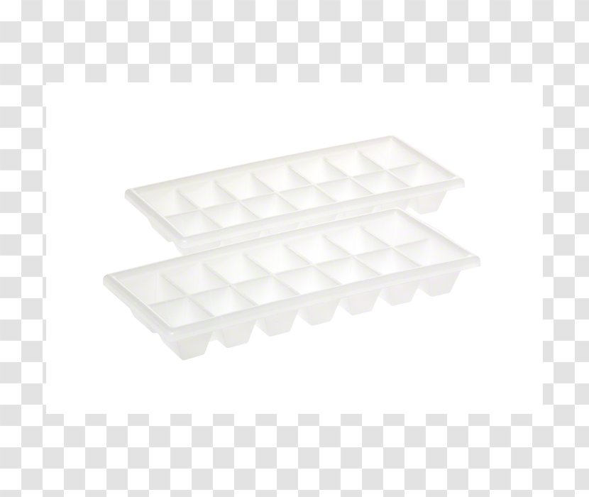 Plastic Rectangle - Three Ice Cubes Transparent PNG