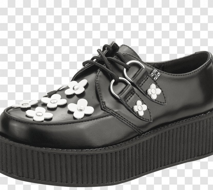 white brothel creepers