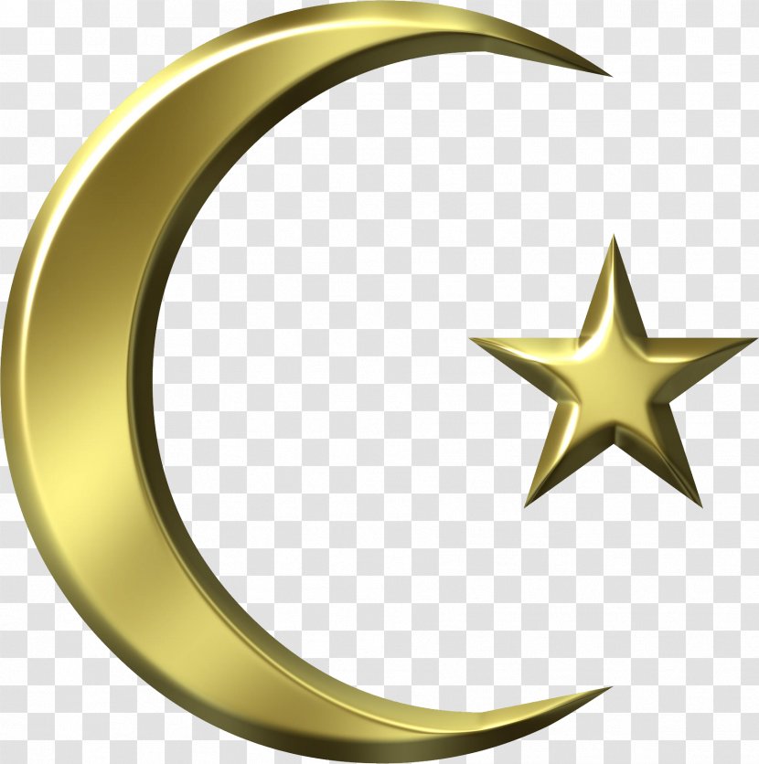 Symbols Of Islam Quran Religious Symbol - Star And Crescent Transparent PNG