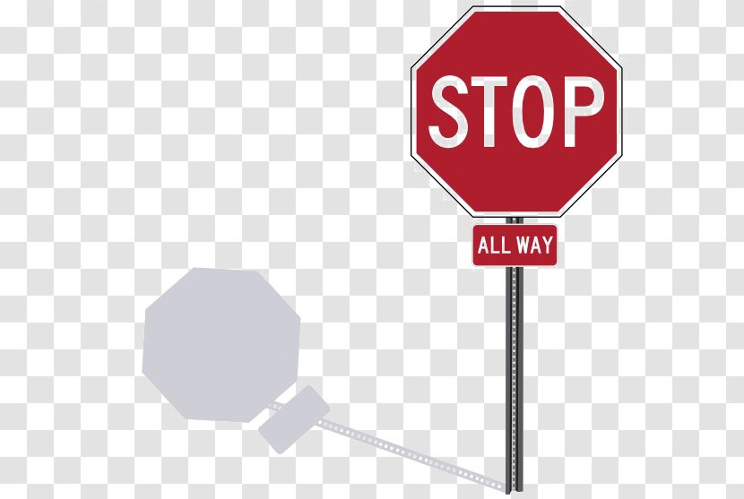 Stop Sign All-way Clip Art - Roundabout - Drawing Transparent PNG