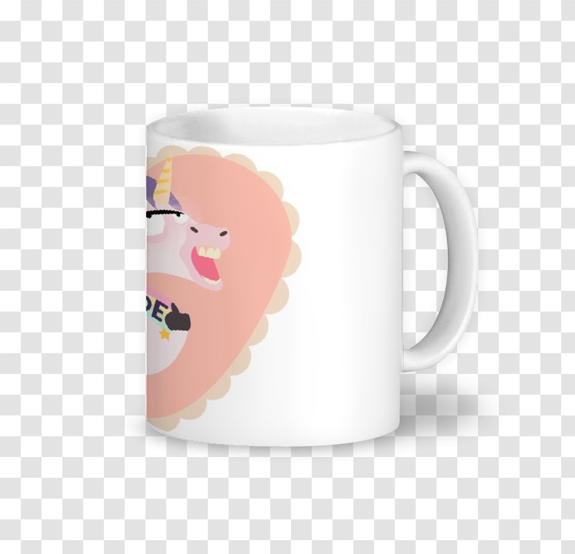 Coffee Cup Mug Pink M Character - Flower - Artist Blog Or Studio Transparent PNG
