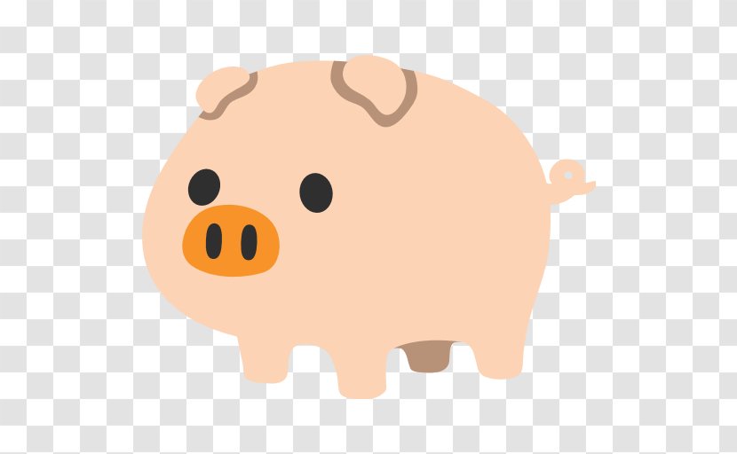 Galaxy Pig Emoji Android IPhone - Heart Transparent PNG