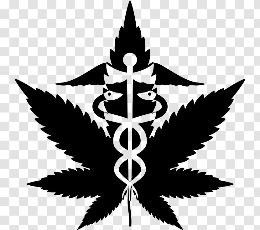Medical Cannabis Joint Clip Art - Industry - Pot Leaf Transparent PNG