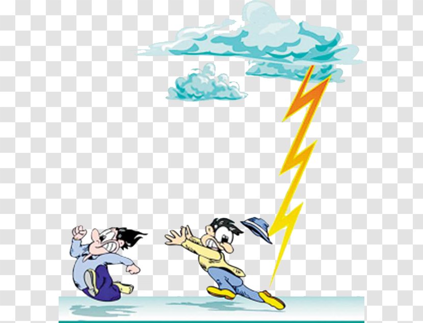 Thunderstorm Lightning Electrical Injury Electricity - Fictional Character - Outdoor Weather Transparent PNG
