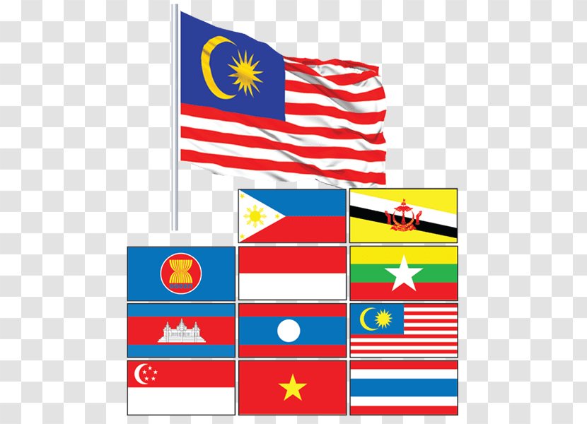Flag Of Malaysia The Philippines Costa Rica - Malacca Transparent PNG