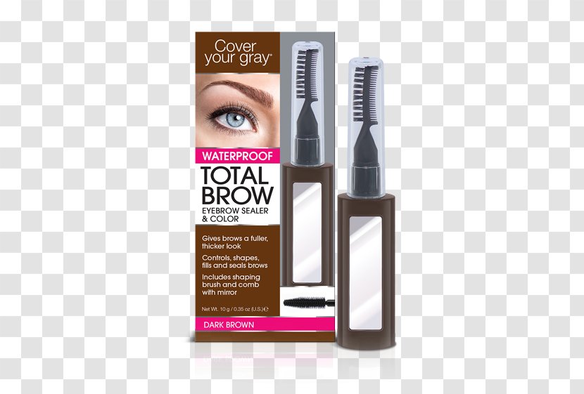 Eyebrow Color Grey Hair Cosmetics - Light Brown Transparent PNG