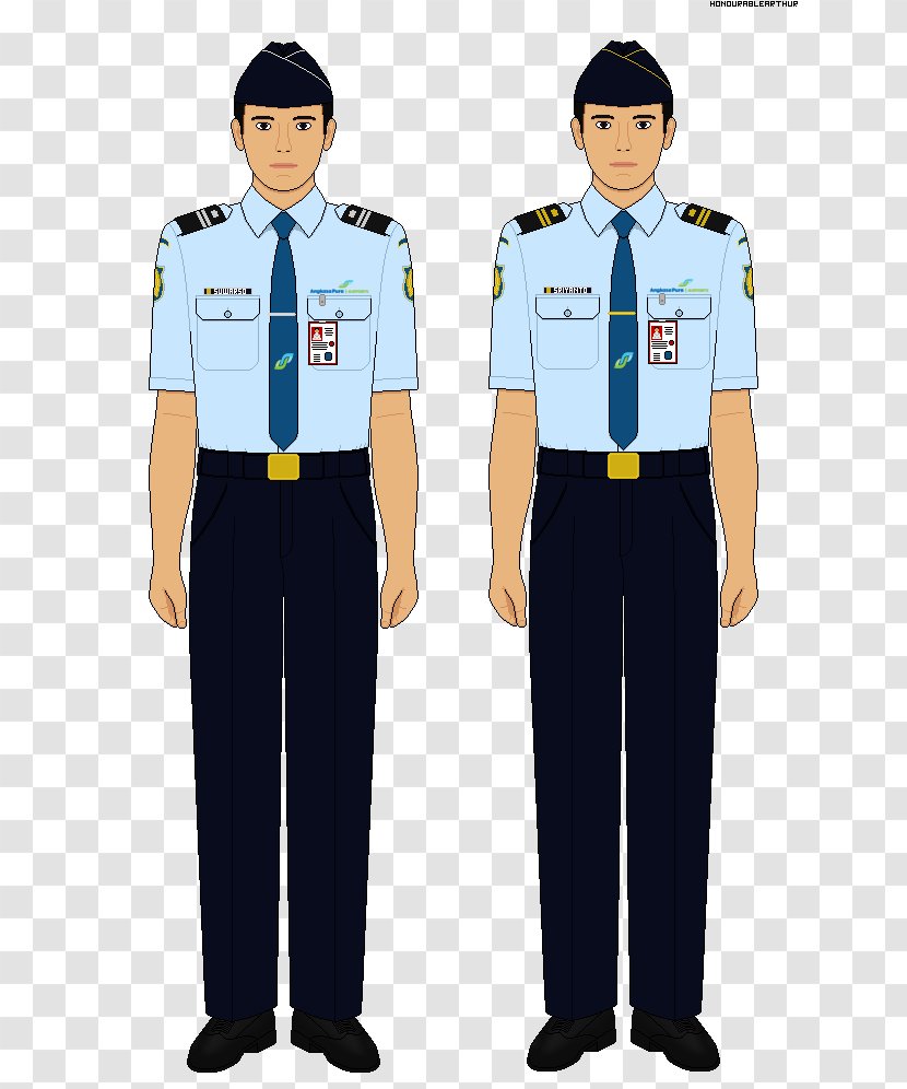 Airport Security Guard Airplane Police Officer - Military Uniform Transparent PNG