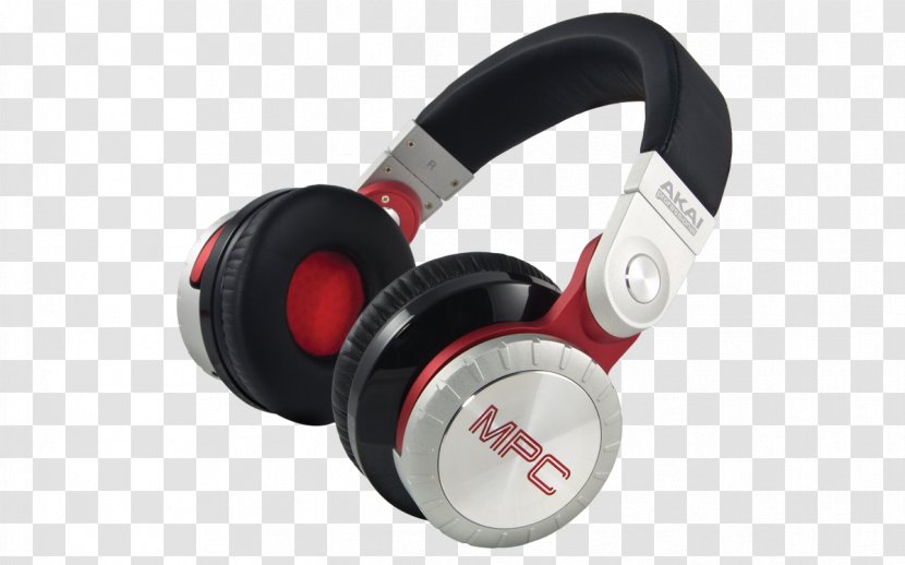 Headphones Akai MPC MPD26 Audio - Heart - Hip Hop Mic Transparent PNG