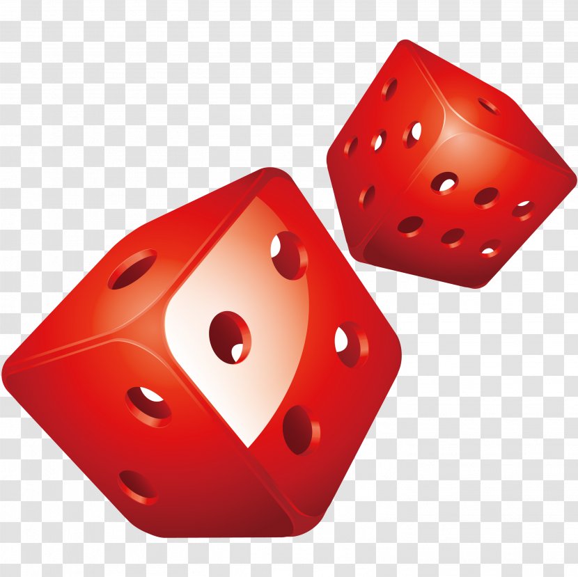 Ludo Dice Gambling Clip Art - Tree - Hollow Red Transparent PNG