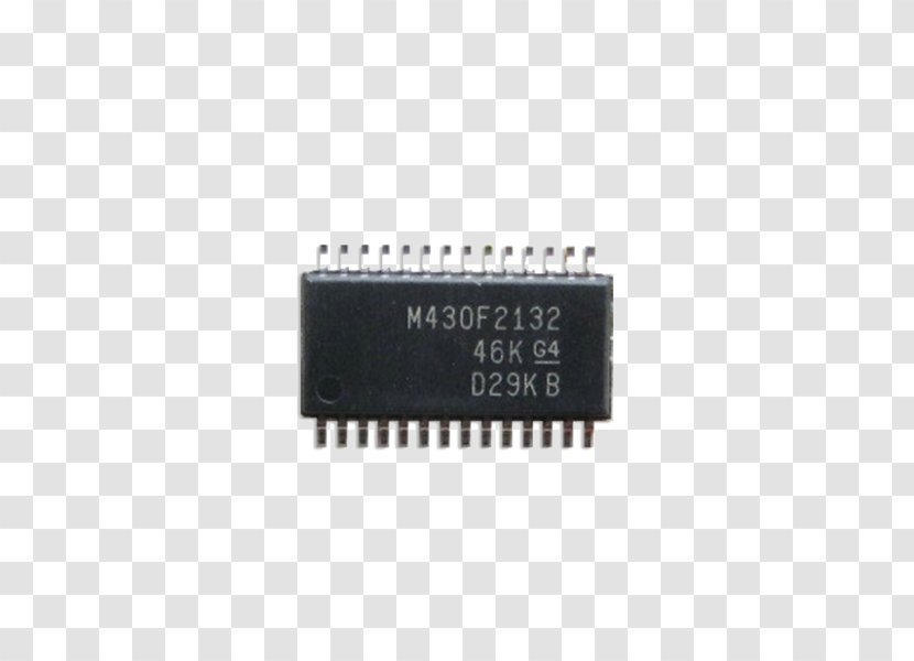 Microcontroller 16-bit Integrated Circuit - Flash Memory - Chip 16 8K Transparent PNG