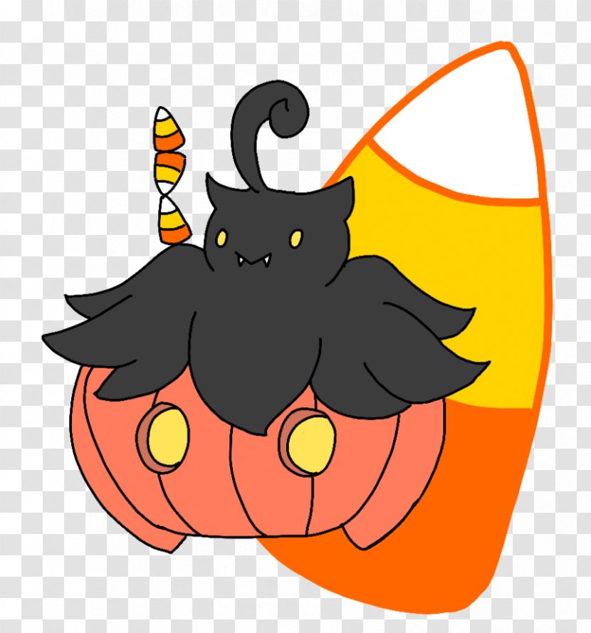 Clip Art Illustration Cartoon Line Character - Vertebrate - Cute Candy Corn Plush Transparent PNG