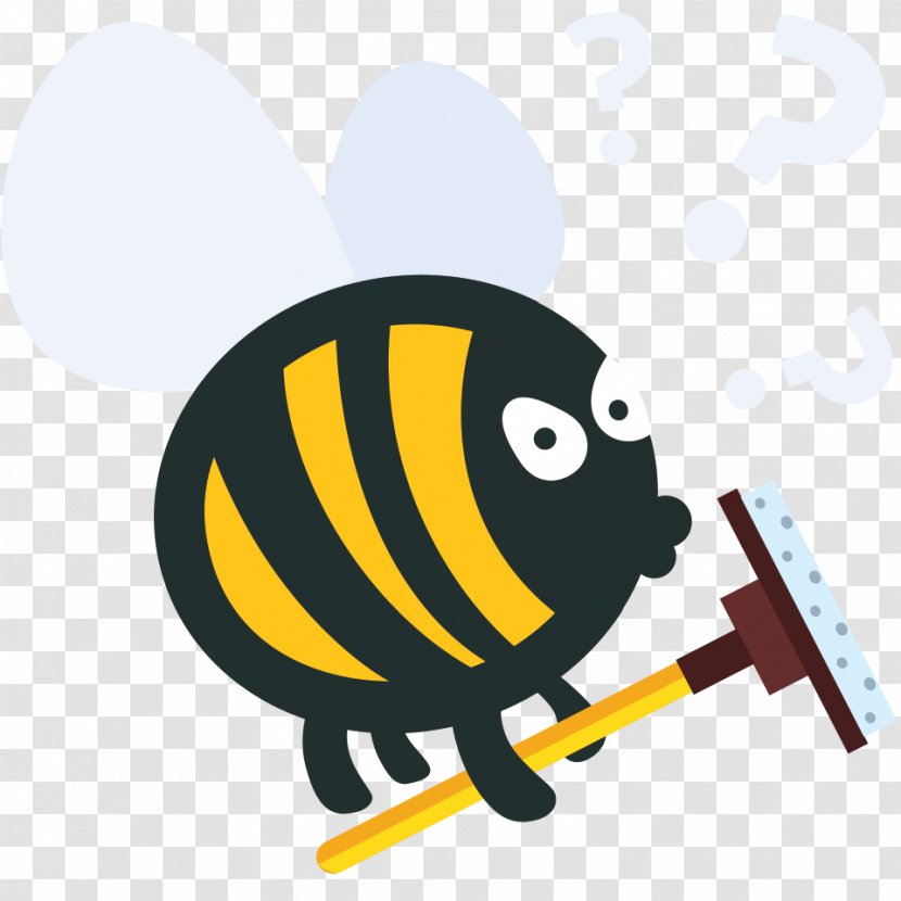 Cleaning Bees, LLC Illustration Maid Service Clip Art Product Design - Madison Wi - Housekeeping Transparent PNG