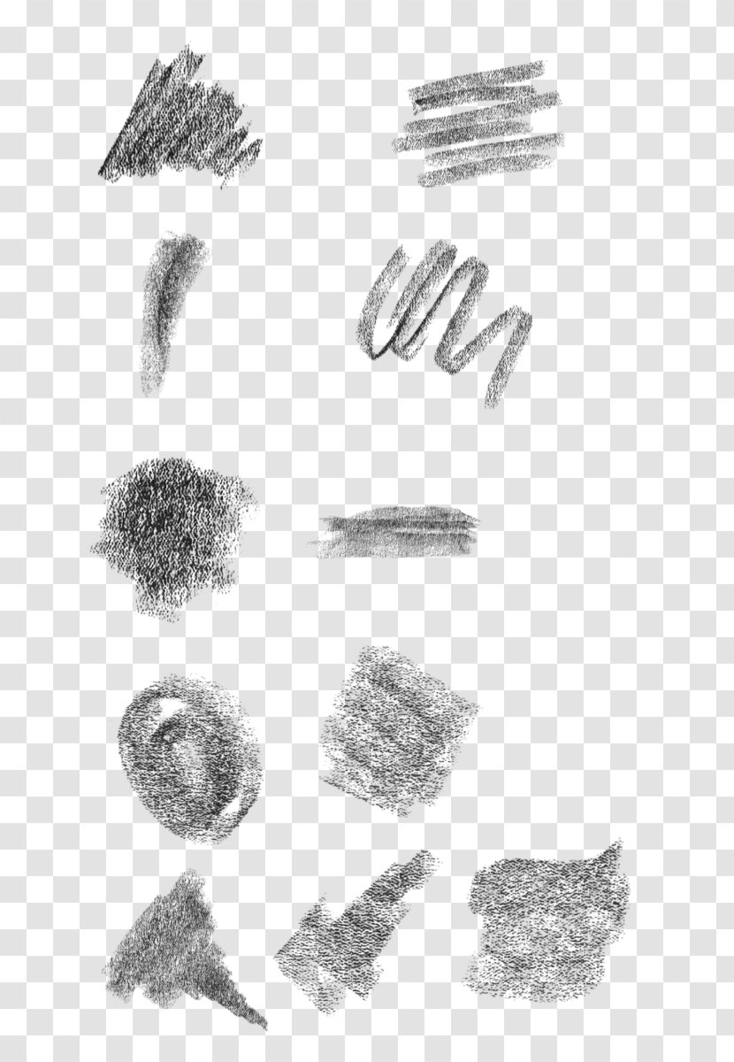 Drawing Brush Painting Sketch - Texture - Ps Heart Transparent PNG
