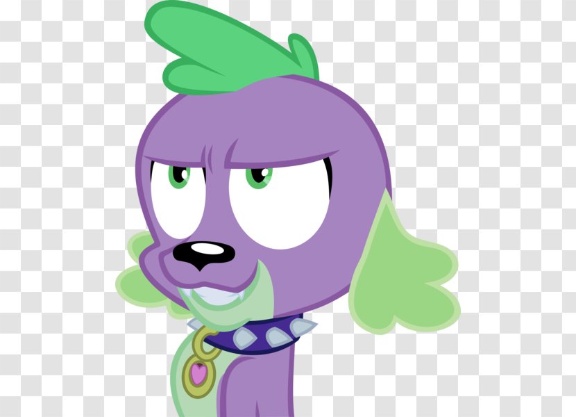 Spike Dog Pony Applejack Rarity - Heart Transparent PNG