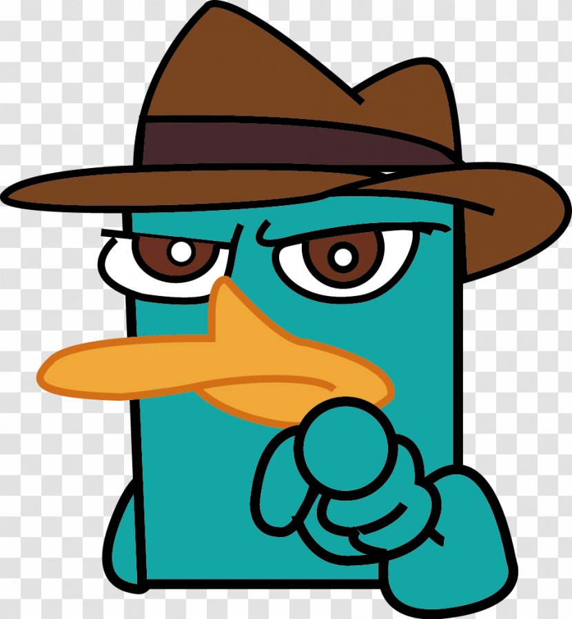 Perry The Platypus Beak Clip Art - Duck - Headgear Transparent PNG