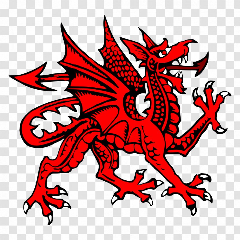 Merlin Welsh Dragon Dinas Emrys People - Dragons Transparent PNG