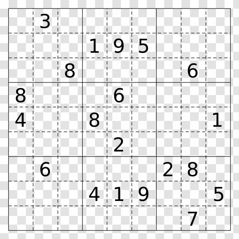 Killer Sudoku Riddle Jigsaw Puzzles Mind Games Transparent PNG
