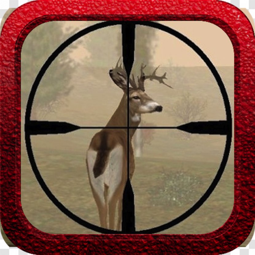 Deer Hunter White-tailed Hunting - Telescopic Sight - Avião Transparent PNG