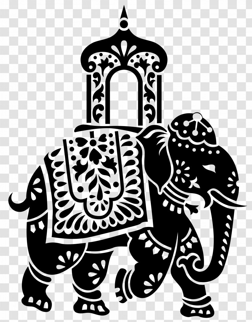 Wedding Invitation Rajasthan Elephant Weddings In India - Coloring Book - Reception Transparent PNG