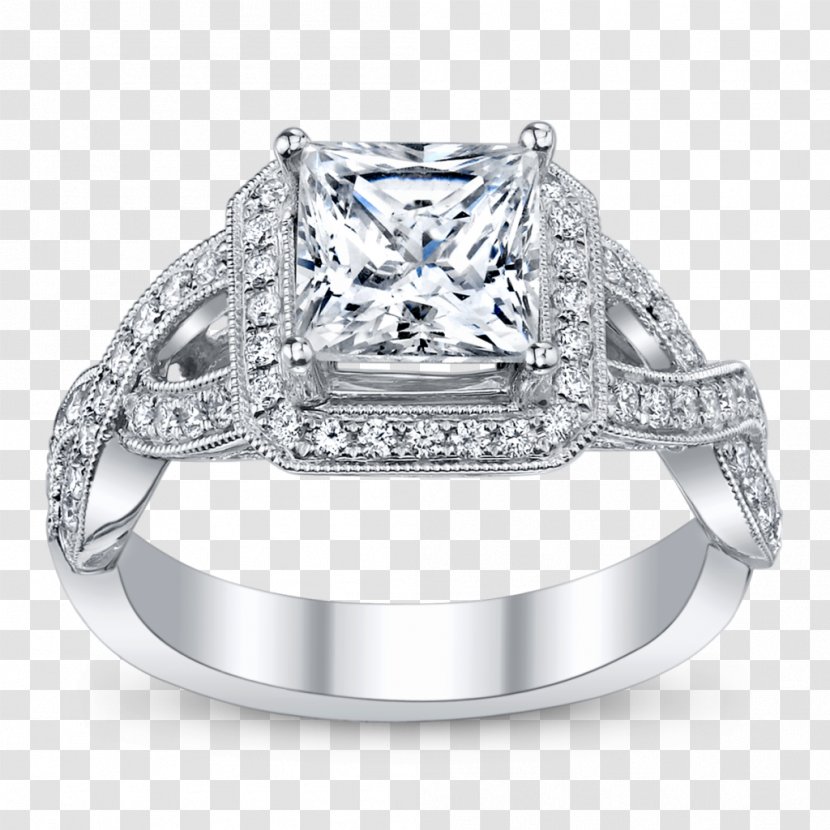 Engagement Ring Wedding Robbins Brothers Diamond Transparent PNG