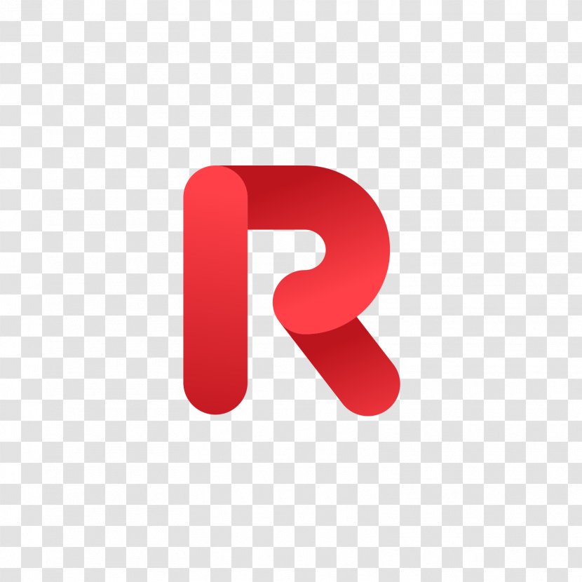 Red Letter Logo - The R Transparent PNG