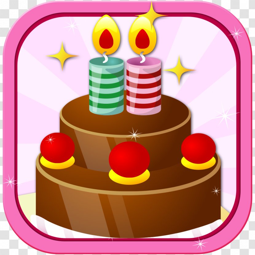 Birthday Cake Tart Torte Clip Art - Petit Four Transparent PNG
