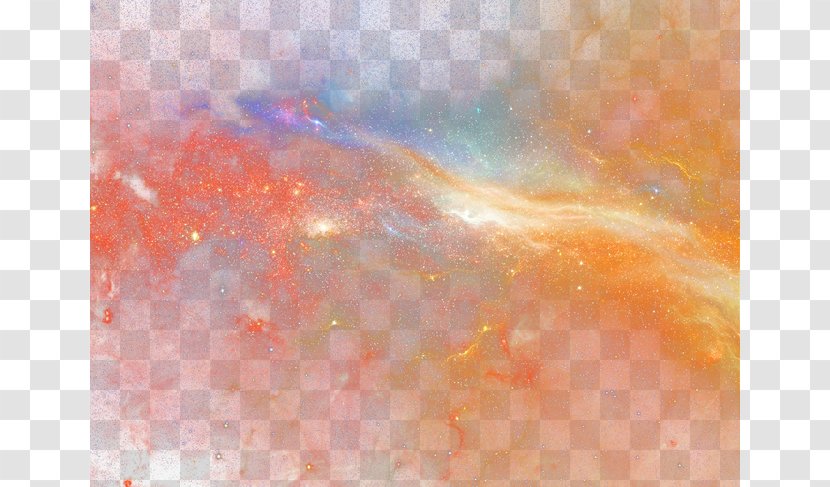 Watercolor Painting Atmosphere Sky Wallpaper - Art - Starry Background Transparent PNG