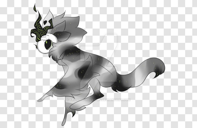 Canidae Dog Cartoon - Black And White Transparent PNG