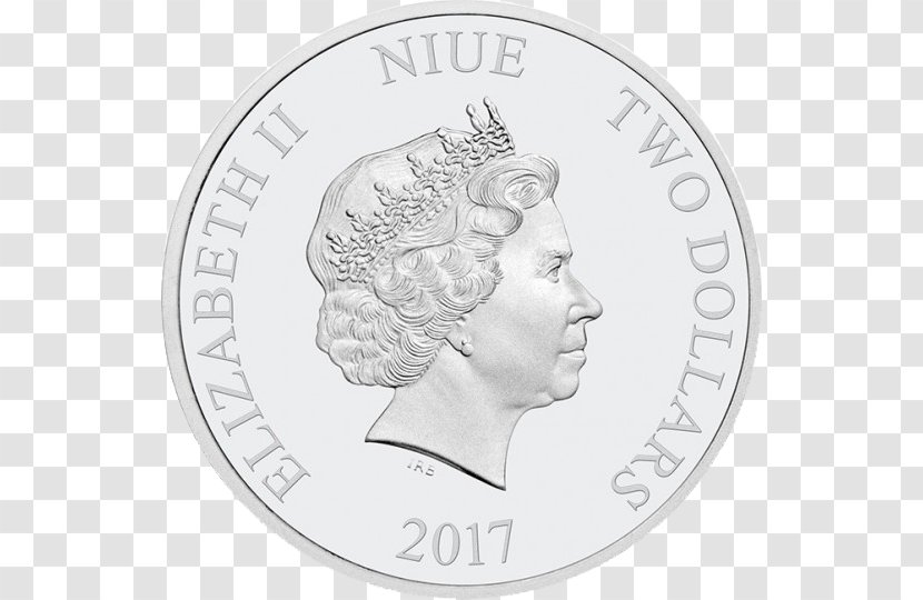 Niue Silver Coin Anakin Skywalker New Zealand - Walt Disney Company - Year Of The Rooster Transparent PNG