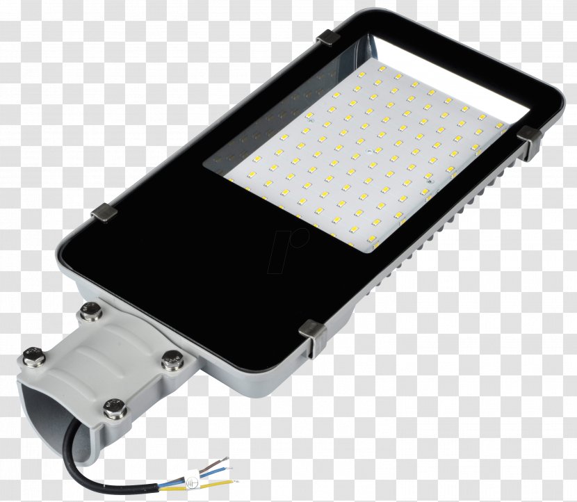 Light Fixture Light-emitting Diode Street Lumen - Streetlight Transparent PNG